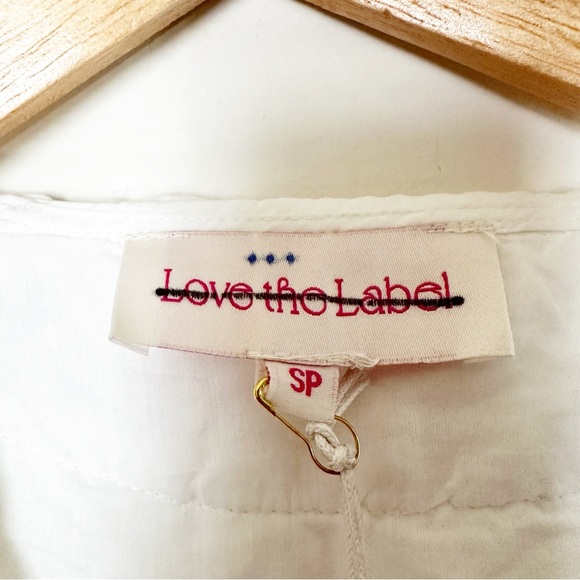 Anthropologie Love the Label Short-Sleeve Ruffled Tiered Wrap Maxi Dress - Picture 8 of 10